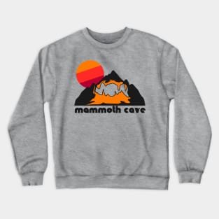 Retro Mammoth Cave ))(( Tourist Souvenir National Park Design Crewneck Sweatshirt